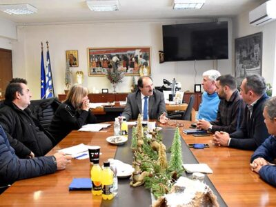 Συνάντηση στην Π.Ε. Φλώρινας για τις ζημιές στις καλλιέργειες των Φασολοπαραγωγών των Πρεσπών