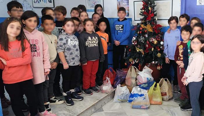 Συγκέντρωση τροφίμων από το Δημοτικό Σχολείο Ιτέας