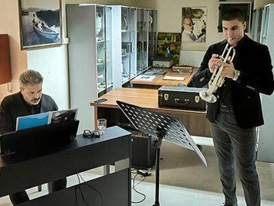 Πραγματοποιήθηκε η εκδήλωση Christmas Jazz, στη Βιβλιοθήκη Αμυνταίου