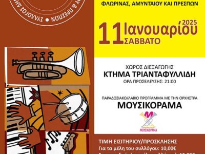 Ετήσιος Χορος του Διοικητικού Συμβουλίου του Συλλόγου Δημοτικών Υπαλλήλων Δήμων Φλώρινας, Αμυνταίου και Πρεσπών