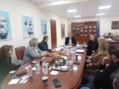 Συνάντηση του Περιφερειάρχη με τον Εμπορικό Σύλλογο Κοζάνης