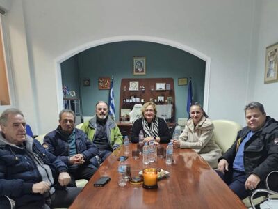 Εθιμοτυπική επίσκεψη της Εκτελεστικής Γραμματείας του Νομαρχιακού Τμήματος Φλώρινας της ΑΔΕΔΥ στο Επιμελητήριο Φλώρινας