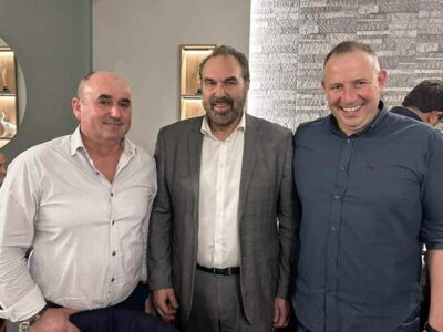 Τη βασιλόπιτά τους έκοψαν οι πρόεδροι των κοινοτήτων του Δήμου Φλώρινας