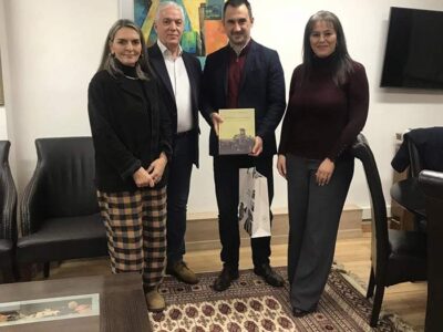 Συνάντηση του Δημάρχου Αμυνταίου Ιωάννη Λιάση με τον Πρόεδρο της Νέας Αριστεράς Αλέξη Χαρίτση