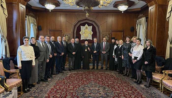 Επίσκεψη στο Οικουμενικό Πατριαρχείο αντιπροσωπεία εκπροσώπων της Φλώρινας
