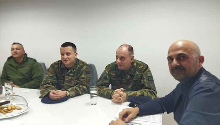 Εθιμοτυπική επίσκεψη του Διοικητή της 9ης Μ/Π Ταξιαρχίας στον Δήμο Πρεσπών