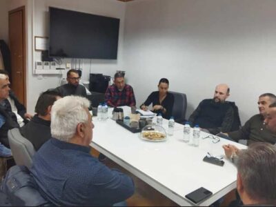 Στελέχη του Υπουργείου Ανάπτυξης στον ΤΟΕΒ Πρεσπών