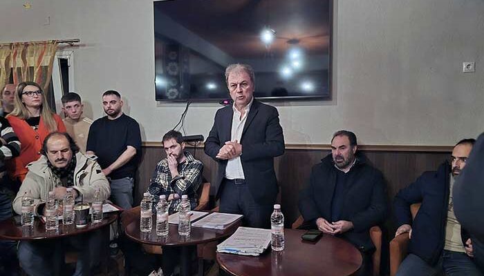 Γεώργιος Αμανατίδης - Ενημερωτικη συνάντηση στην Αχλάδα της Φλώρινας με τους κατοίκους του χωριού