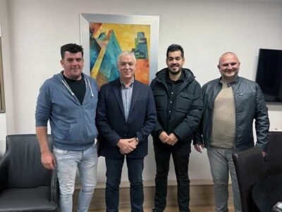 Συνάντηση του Δημάρχου Αμυνταίου Ιωάννη Λιάση με εκθέτες της λαϊκής αγοράς Αμυνταίου