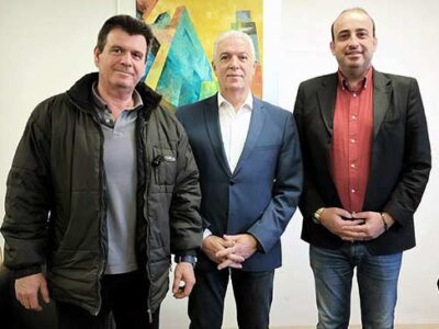 Συνάντηση του Δημάρχου Αμυνταίου με τον Πρόεδρο του Εμπορικού Συλλόγου Αμυνταίου