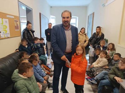 Συνάντηση του Δημάρχου Φλώρινας με μαθητές του 1ου Νηπιαγωγείου Φλώρινας