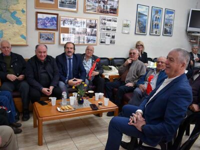 Πασχαλινές επισκέψεις του Βουλευτή, του Αντιπεριφερειάρχη Π.Ε. Φλώρινας και του Δημάρχου Αμυνταίου