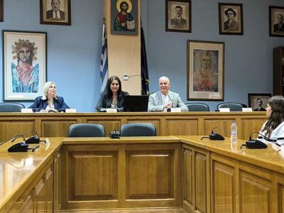 Επίσκεψη της Γ τάξης Γυμνασίου Αμυνταίου στο Δημαρχείο Αμυνταίου