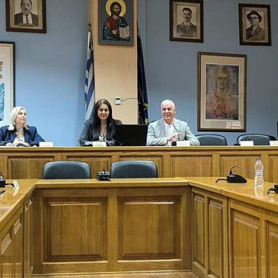 Επίσκεψη της Γ τάξης Γυμνασίου Αμυνταίου στο Δημαρχείο Αμυνταίου