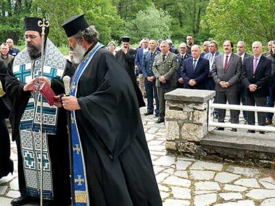 Πραγματοποιήθηκε το ετήσιο μνημόσυνο για τον Καπετάν Βαγγέλη και τους συμπολεμιστές του