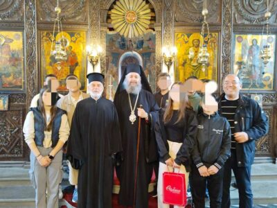 Οι μαθητές του Γυμνασίου Λεχόβου πραγματοποίησαν τον τελευταίο εκκλησιασμό για το σχολικό έτος 2024-2025