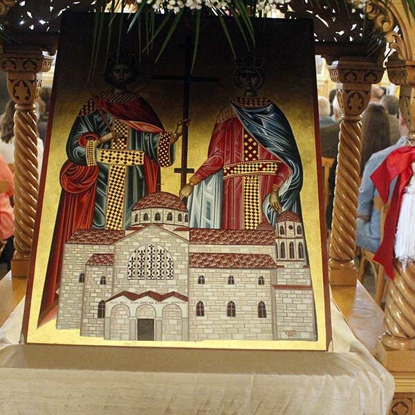 Με μεγαλοπρέπεια και λαμπρότητα ο εορτασμός των Αγίων Κωνσταντίνου και Ελένης Πολιούχων Ἀμυνταίου