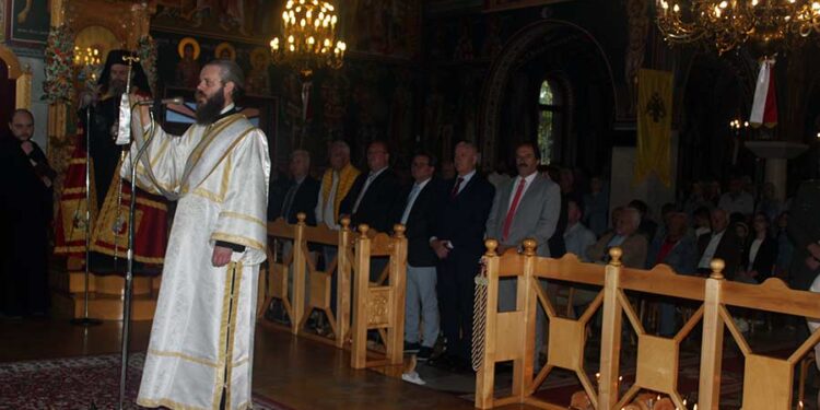 Με μεγαλοπρέπεια και λαμπρότητα ο εορτασμός των Αγίων Κωνσταντίνου και Ελένης Πολιούχων Ἀμυνταίου
