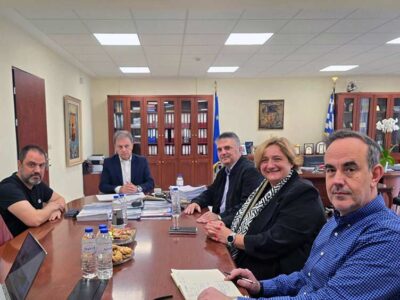Συνάντηση του Περιφερειακού Επιμελητηριακού Συμβουλίου με τον Περιφερειάρχη Γιώργο Αμανατίδη