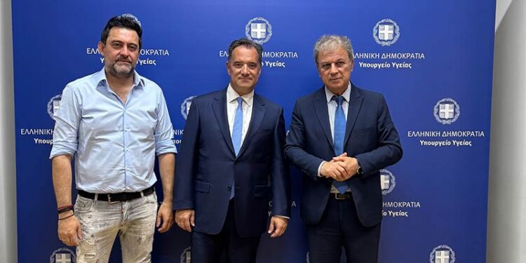 Συνάντηση του Περιφερειάρχη Δυτικής Μακεδονίας και του Αντιπεριφερειάρχη Υγείας & Κοινωνικής Συνοχής με τον Υπουργό Υγείας