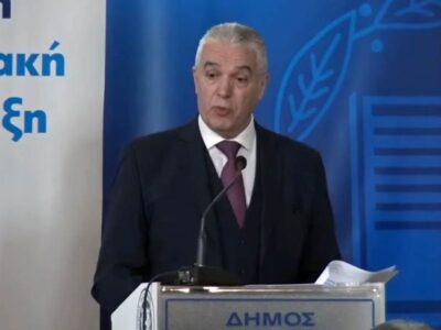 Ο λόγος του Δημάρχου Αμυνταίου Ιωάννη Λιάση, στην εκδήλωση "Συζητάμε, Αποφασίζουμε, Προχωράμε Μαζί"