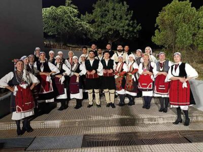 Το Τμήμα Εθνογραφίας και Χορού του «Αριστοτέλη» στον Δρυμό Θεσσαλονίκης