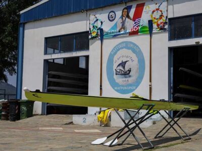 Παράδοση νέου κωπηλατικού σκάφους στον Ναυτικό Όμιλο Μαυροχωρίου