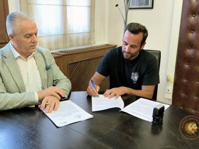 Υπογραφή συμφωνητικών του έργου «Ανόρυξη Γεωτρήσεων Δήμου Αμυνταίου»