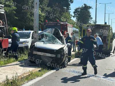Έφυγε από τη ζωή 23χρονη από την Κοζάνη σε τροχαίο στην Ε.Ο. Τρικάλων – Λάρισας