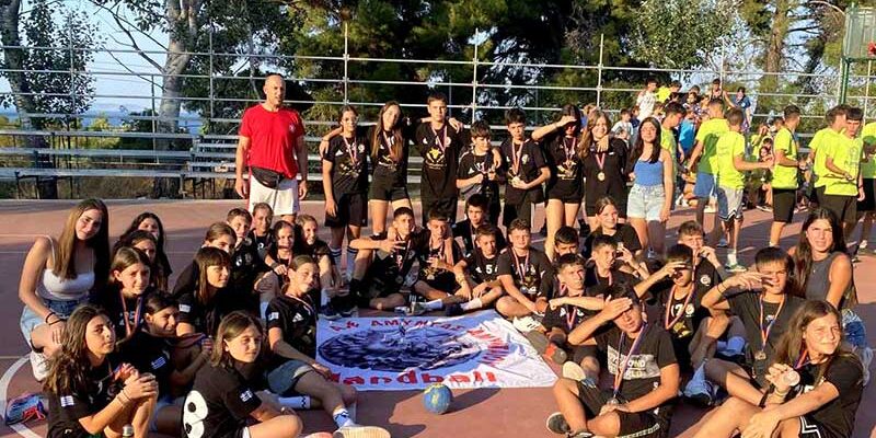 Κορυφαία ομάδα του International Tournament Handball Playway ο Αμύντας Αμυνταίου