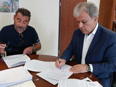 Επισκευή και συντήρηση του δρόμου από την Τ.Κ. Χρυσαυγής έως την Τ.Κ Τρικόρφου