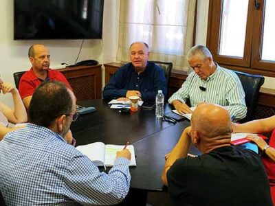 Συνάντηση Δημάρχου Αμυνταίου με τον Βουλευτή Φλώρινας Σταύρο Παπασωτηρίου