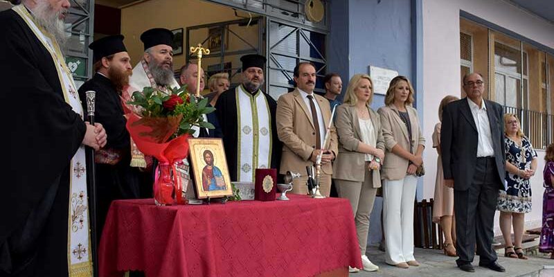 Σε Αγιασμούς Σχολικών Μονάδων της Φλώρινας και του Αμυνταίου ο Αντιπεριφερειάρχης Π.Ε. Φλώρινας