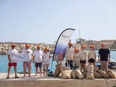 ΔΕΗ και iSea ένωσαν δυνάμεις για τον καθαρισμό απομακρυσμένων ακτών σε περιοχές Natura 2000
