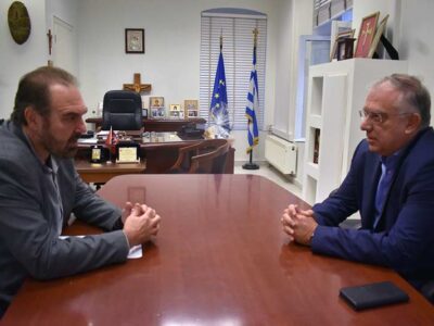 Συνάντηση του Δημάρχου Φλώρινας με τον Υπουργό Ανάπτυξης