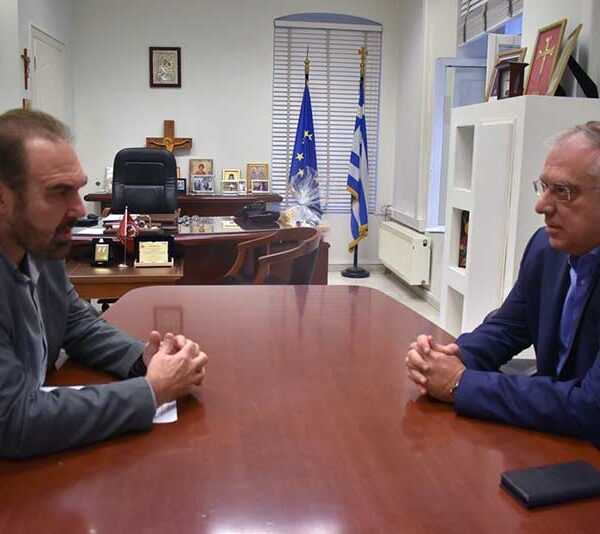 Συνάντηση του Δημάρχου Φλώρινας με τον Υπουργό Ανάπτυξης