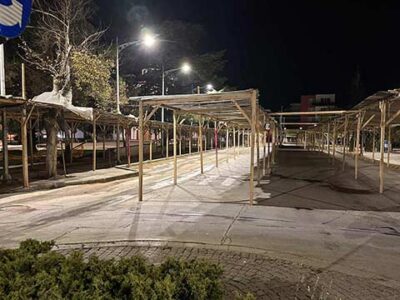 Ολονύκτιοι καθαρισμοί των συνεργείων καθαριότητας του Δήμου Αμυνταίου, μετά το πέρας της Εμποροπανήγυρης