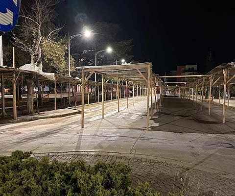 Ολονύκτιοι καθαρισμοί των συνεργείων καθαριότητας του Δήμου Αμυνταίου, μετά το πέρας της Εμποροπανήγυρης