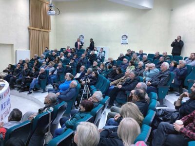 Πραγματοποιήθηκε με επιτυχία και μεγάλη συμμετοχή η εκδήλωση του Συντονιστικού Σωματείων και Φορέων ενάντια στην καύση απορριμμάτων Δυτικής Μακεδονίας