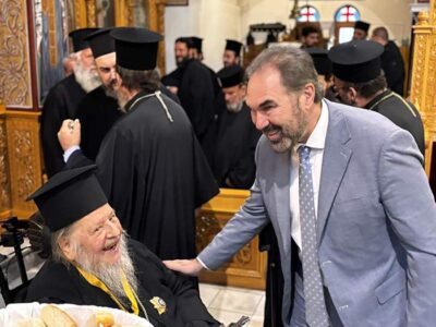 Δήλωση του Δημάρχου Φλώρινας για την παρασημοφόρηση του γέροντα πρώην Φλωρίνης κ. Θεοκλήτου