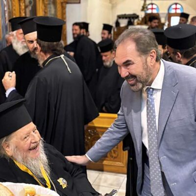 Δήλωση του Δημάρχου Φλώρινας για την παρασημοφόρηση του γέροντα πρώην Φλωρίνης κ. Θεοκλήτου