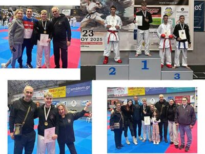 Ο Παναγιώτης Λαζαρίδης από την Πτολεμαΐδα πρωταθλητής Ελλάδας στο Καράτε