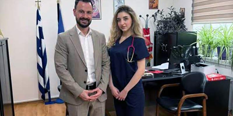 H νέα ειδικευόμενη Γενικής Ιατρικής, Οικογενειακής Ιατρικής στο Μποδοσάκειο Νοσοκομείο Πτολεμαΐδας