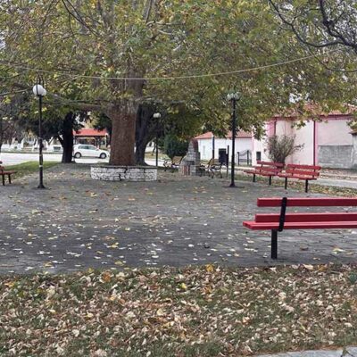 Συντήρηση παγκακίων & καθαρισμός Δημοτικών οικοπέδων σε όλη την επικράτεια του Δήμου Αμυνταίου