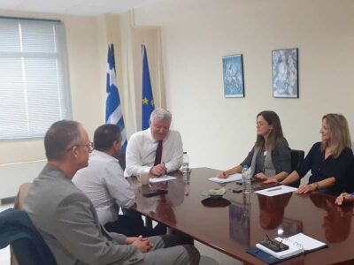Σύσκεψη είχε ο Γραμματέας της Αποκεντρωμένης Διοίκησης Ηπείρου-Δυτικής Μακεδονίας