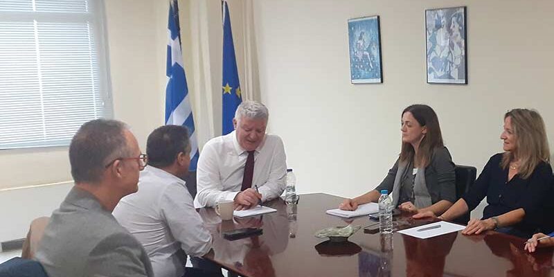 Σύσκεψη είχε ο Γραμματέας της Αποκεντρωμένης Διοίκησης Ηπείρου-Δυτικής Μακεδονίας