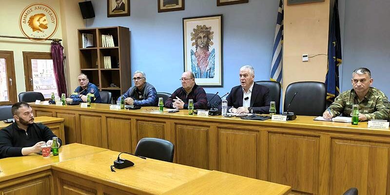 Συνεδρίαση ΤΕΣΟΠΠ Δήμου Αμυνταίου για την προετοιμασία ενόψει χιονοπτώσεων και παγετού