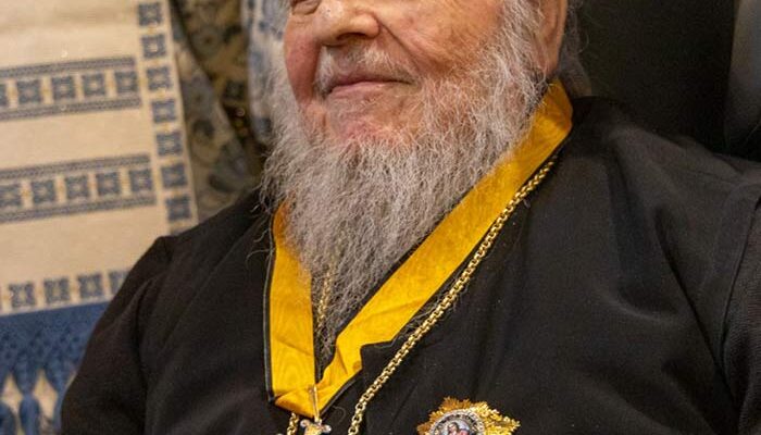 Πραγματοποιήθηκε στη Φλώρινα η παρασημοφόρηση του Γέροντος Μητροπολίτου κ. Θεοκλήτου