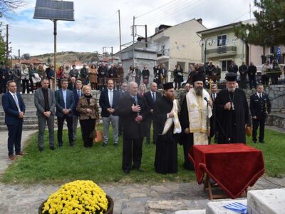 Ο εορτασμός της 113ης επετείου των Ελευθερίων της κοινότητας Βεύης