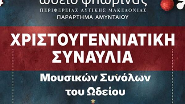 Χριστουγεννιάτικη Συναυλία Παραρτήματος Αμυνταίου